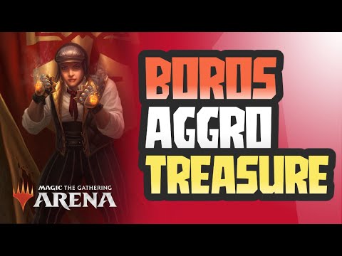 BOROS TREASURE - A VIOLENT RETURN ON YOUR INVESTMENTS | MTG Arena | Standard | BO1 | Dominaria