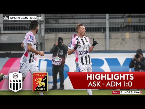 tipico Bundesliga, 14. Runde: LASK - FC Flyeralarm Admira 1:0
