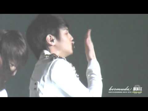 110219 Welcome Back to Beast Airlines Yoseob's kiss