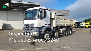 Camion-benne Mercedes-Benz Arocs 3240 8X4 12m3 2-side Tipper Steel Suspension Automatic Big à vendre - Image 4 | Autoline CA Camion-benne Mercedes-Benz Arocs 3240 8X4 12m3 2-side Tipper Steel Suspension Automatic Big | Image 4 - Autoline