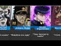 The Worst Thing You Can Say To JoJo Characters