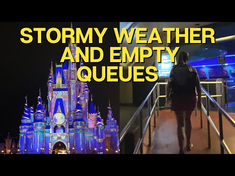 A Stormy Day at MK: Riviera Primo Piatto, Magic Kingdom Extra Hours, Spring Rolls & More!