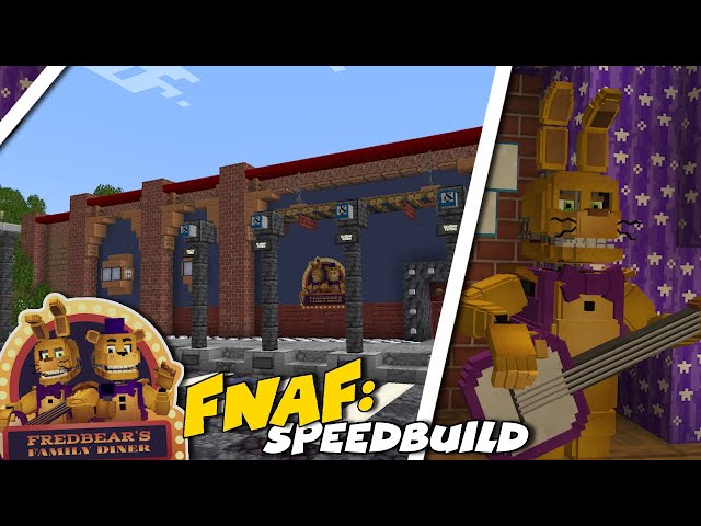 Freddy Fazbear's Pizzeria Simulator (FNAF 6) 1.19.2+ Minecraft Map