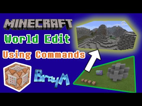 Minecraft How To Make World Edit Command Block...