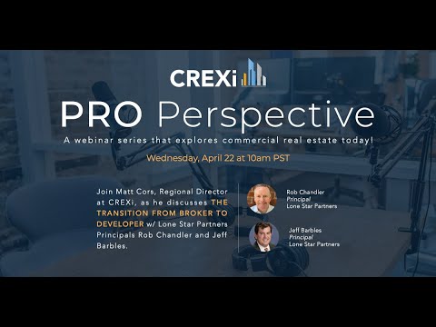 Rob Chandler, Jeff Barbles & CRE Development | Crexi - YouTube