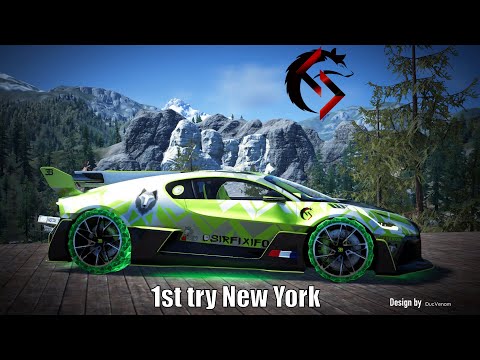 New York im Bugatti Divo Emerald Storm 26:24:791!!! Jedes Hypercar -- 1 Try!