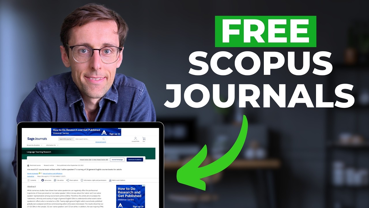 Find FREE Scopus Journals Fast in 2025 (5 Simple Hacks)