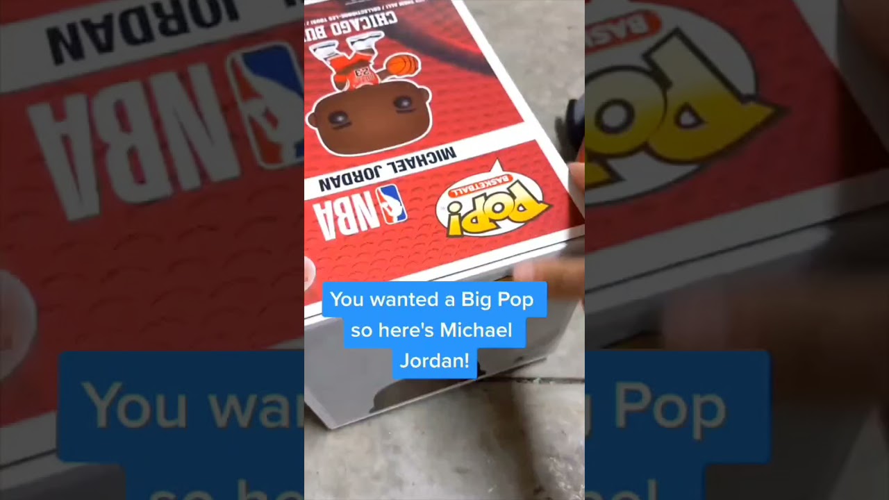 10 Inch Micheal Jordan Funko Pop | What is inside his head