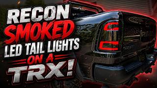 THESE RAM TRX Recon Tail Lights Look INSANE!