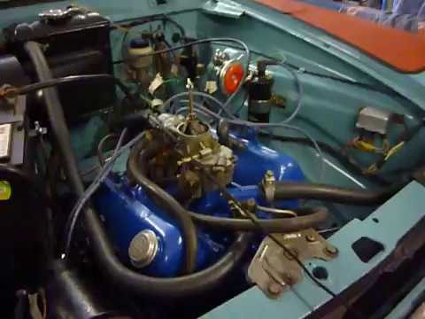 Ford 12M P4KO V4 1300 redémarrage