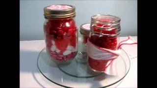 Diy Valentines candy jar for beginners