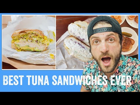 5 MUST EAT Tuna Sandwiches!  | Jeremy Jacobowitz