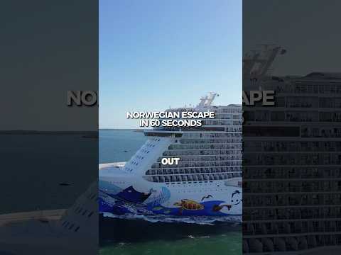Thumbnail for Easily the BEST Norwegian cruise ship I've been on! 1-Min tour of the NCL Escape! #cruisetour
