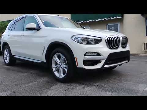 2019 BMW X3 White