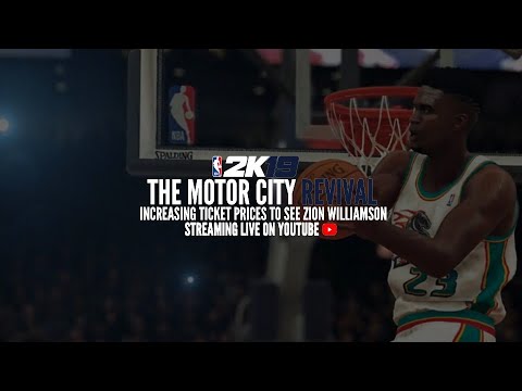 NBA 2K19 PISTONS TRADITIONAL MYGM - INCREASING THE TICKET PRICES TO SEE ZION WILLIAMSON!!! (EP.15)