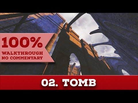 Return to Castle Wolfenstein 100% Walkthrough (Death Incarnate,No Damage,All Secrets) 02 TOMB