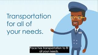 Ways to ride Pace for people with disabilities