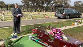 Joyce Caddy graveside service