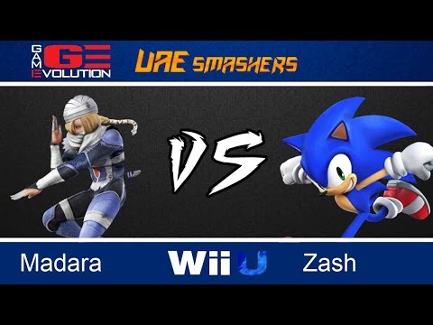 Game Evolution 2015 SSB4: Zash (Sonic, Donkey Kong) vs Madara (Sheik, Falco) - WR3
