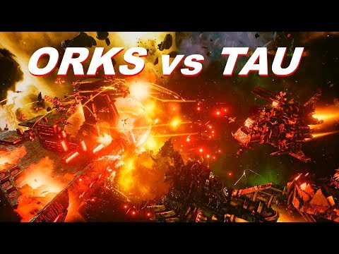 Orks vs TAU! Rank 62, Heroic Difficulty, 1500 Points - Battlefleet Gothic Armada