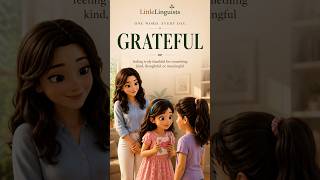 Grateful Meaning for Kids | Everyday English Vocabulary | Spoken English for Children