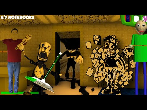 BENDY Baldi's Basics in the Dark Survival 5.2 MOD