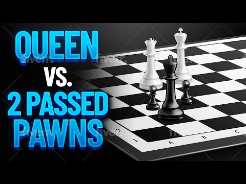 Mastering the Queen vs. Two Passed Pawns Endgame