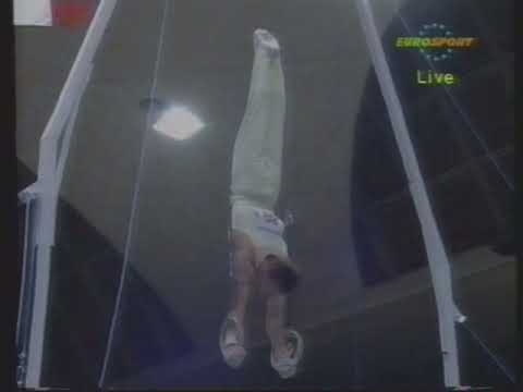 Nistor Sandro (ROM) - Europeans 1994 - Team Competition - Still Rings