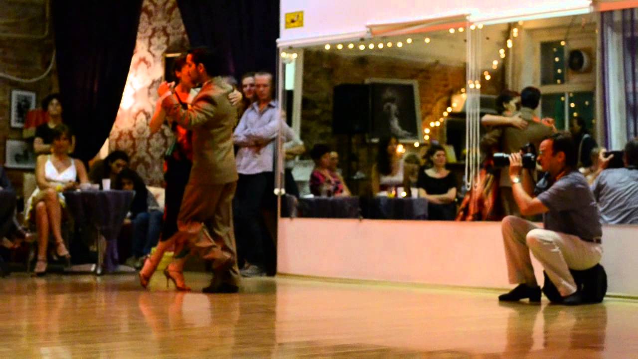 Juan Martin Carrara - Stefania Colina, "Nada", show at Planetango birthday milonga