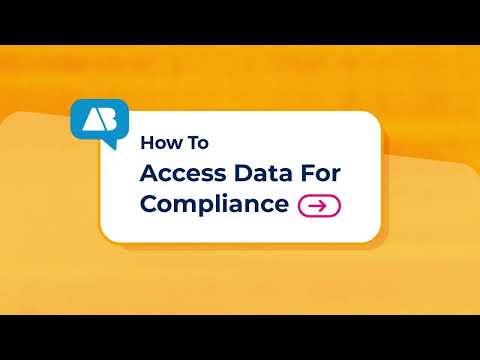 How to Access Data for Compliance