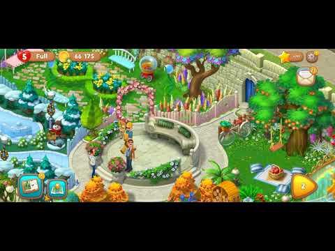 Gardenscapes Season area ❄️🌺🌊🍂 Area 17 Day 5 | No Commentary✓©