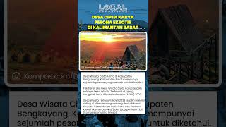 Desa Wisata Cipta Karya Bengkayang Jadi Destinasi Terfavorit di Ajang Anugerah Desa Wisata Indonesia