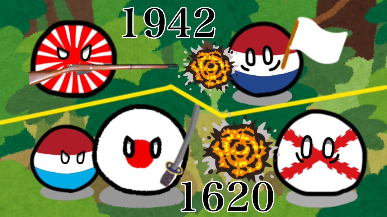 【ポーランドボール】最強？列強が恐れた日本の武士！