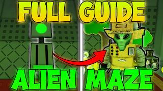 How To Get UFO Key In Sell Lemons - Full Sell Lemons MAZE Guide! Sewer Alien Guide!