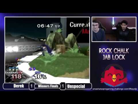 SoPro Melee #31 - Derek (Marth, Peach) Vs. Unspecial (Falco) Winners Finals