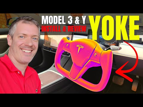 Tesla Model 3/Y Heated Yoke Steering Wheel || Installation & Review