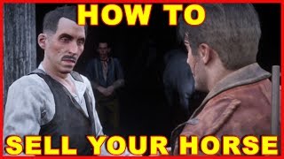 Red Dead Online: How to Sell Your Horse