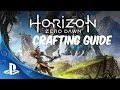 Horizon Zero Dawn Quick Craft Arrows Ps4