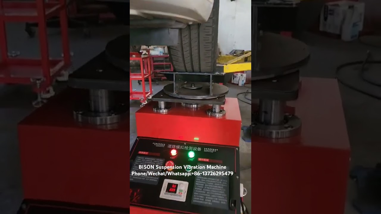 BISON Suspension Vibration Machine #suspension #suspensiontest #Chassis Noise #wheelalignment #dyno