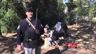 preview picture of video 'Civil War re-enactment in Sandersville'