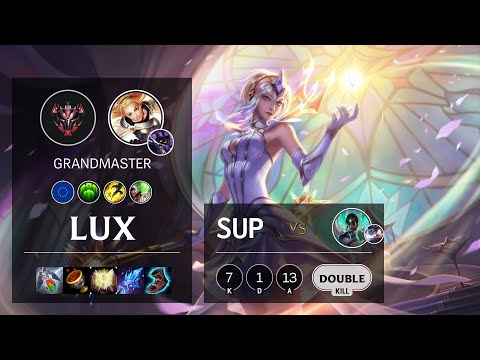Lux Support vs Karma - EUW Grandmaster Patch 10.16