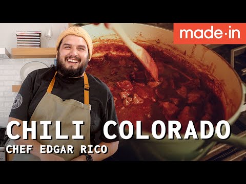 Chili Colorado Recipe With Chef Edgar Rico | Made In Cookware