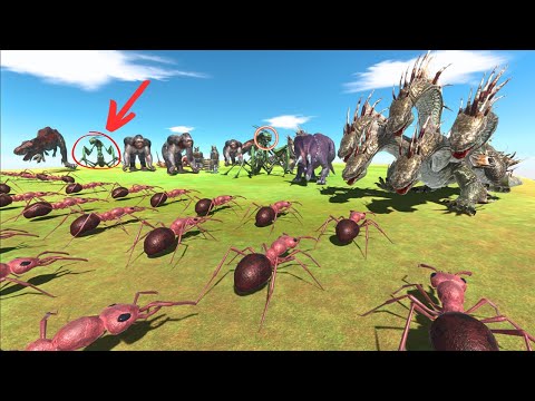100 ANTS vs EVERY UNIT 😱 | Animal Revolt Battle Simulator