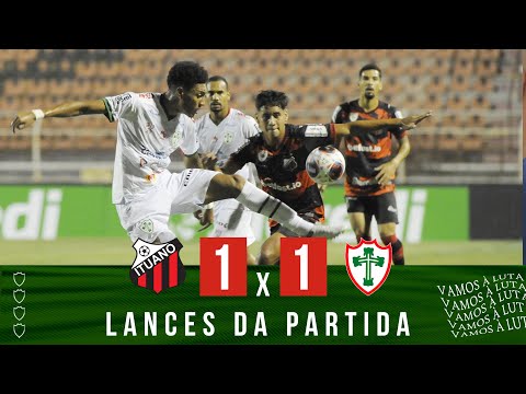 A1 | Lances da Partida ITUANO 1 x 1 PORTUGUESA - 18/01/2023 || LUSA TV