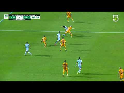 Gol de Nicolás López | Tigres 1 - 0 Juárez | Liga BBVA MX - Grita México A21 - Jornada 17