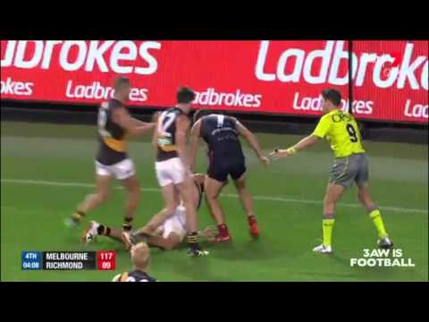 Tony Shaw's take on Alex Rance's "weak" hit on Jack Watts