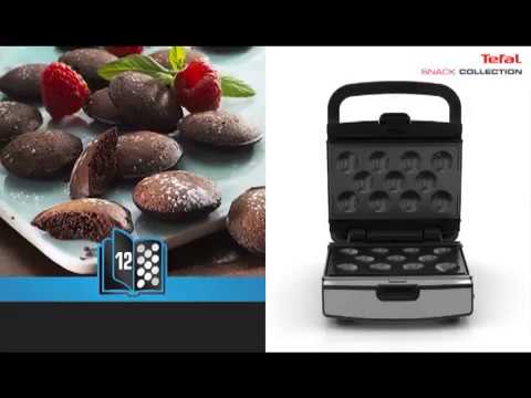 Keptuvo plokštelės Tefal XA801212 (Nr.12 Mini Bouchees kąsneliai) video