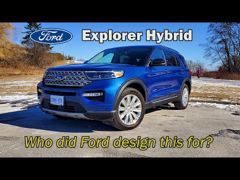 2020 Ford Explorer Hybrid Review - Just who did Ford design this for?