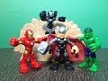 MARVEL SUPER HERO Adventures By PlaySkool Heroes With Hulk And Friends