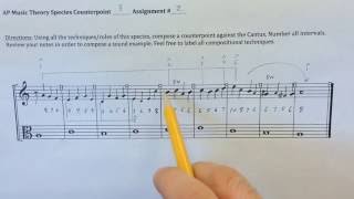 Music Theory: Species Counterpoint 3 Explained